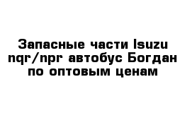 Запасные части Isuzu nqr\npr автобус Богдан по оптовым ценам